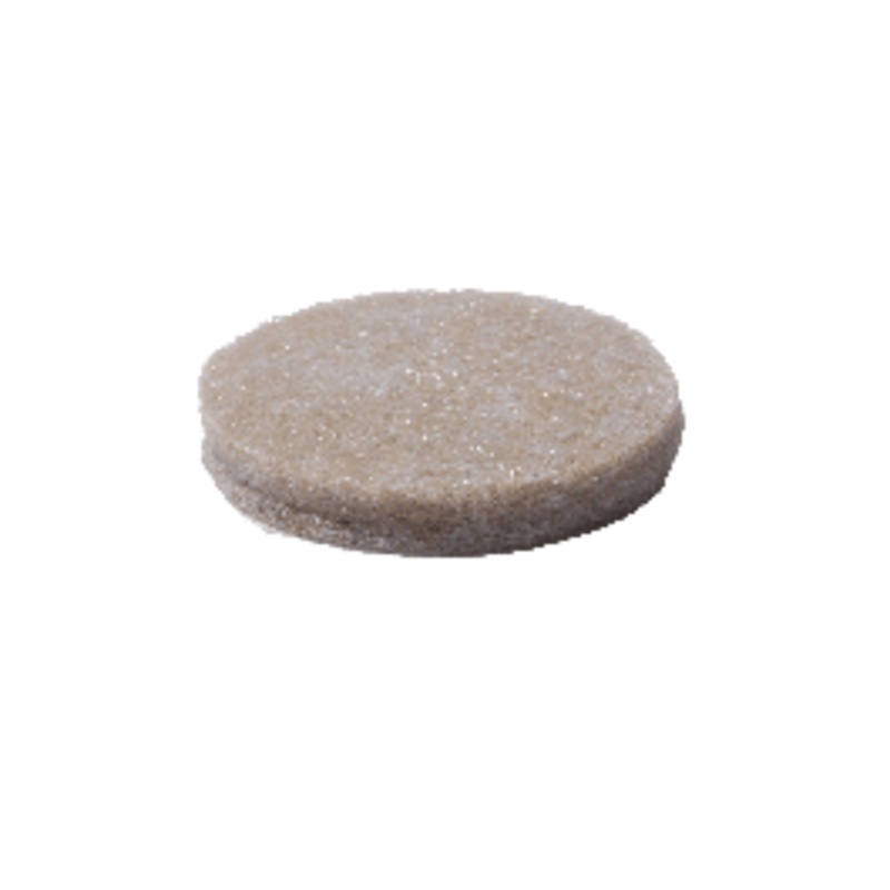 4MM ADHESIVE FELT PADS DIA. 25MM. 8PZ