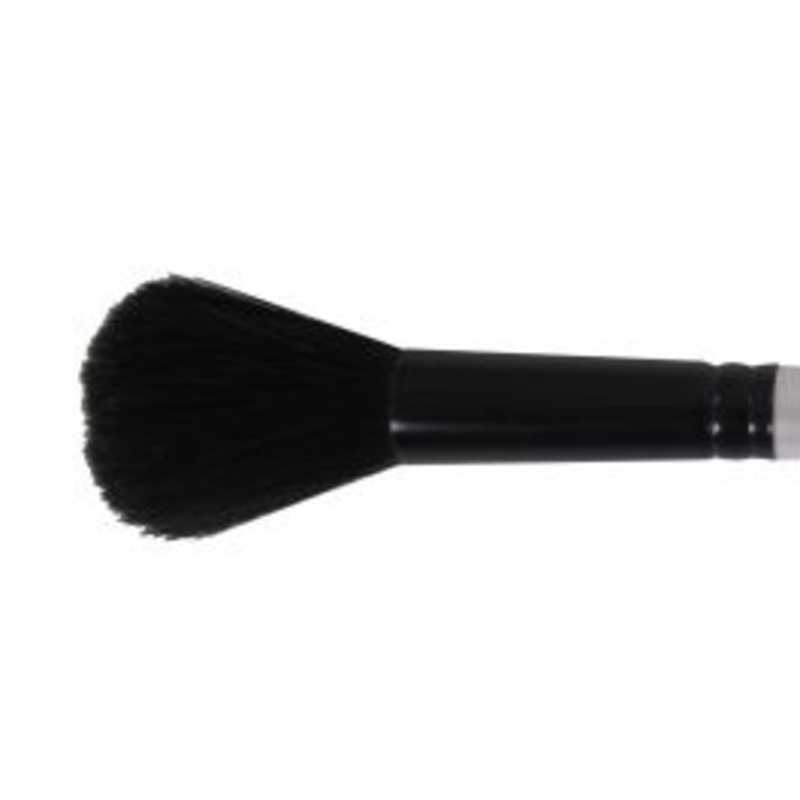 BLACK GOAT HAIR BRUSH N1 HANDLE