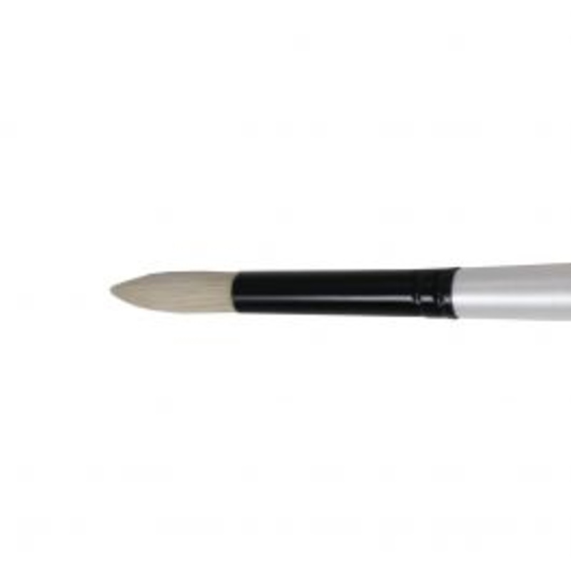 ROUND BRISTLE BRUSH N6 LONG HANDLE