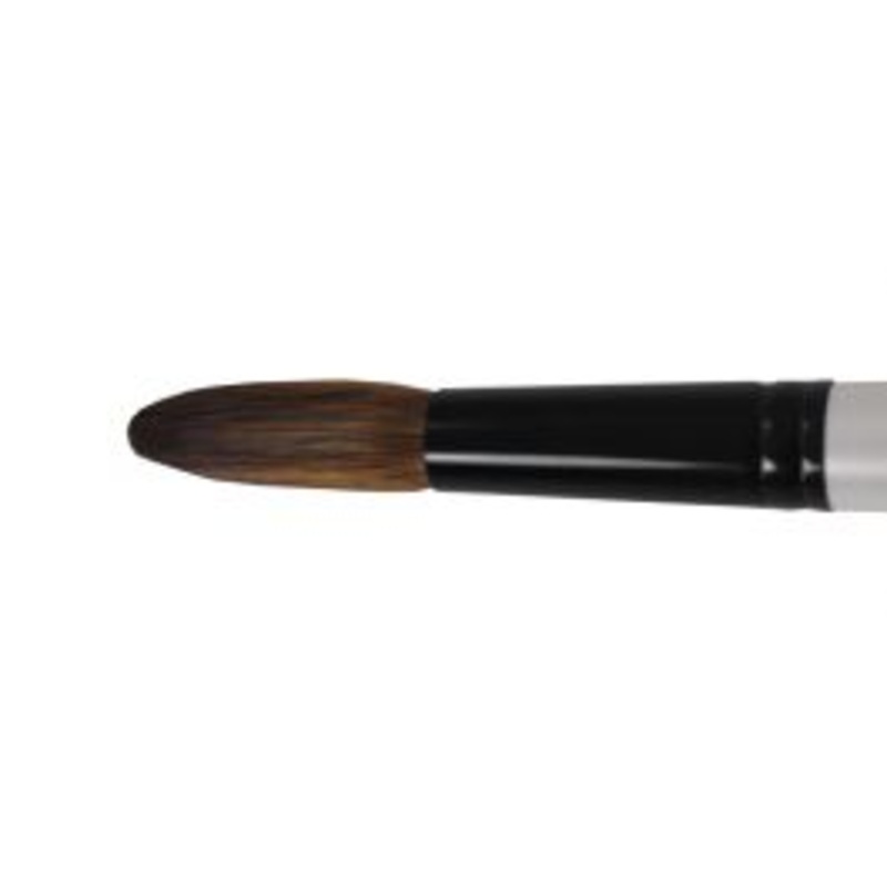ROUND PONY BRUSH N30 SHORT HANDLE