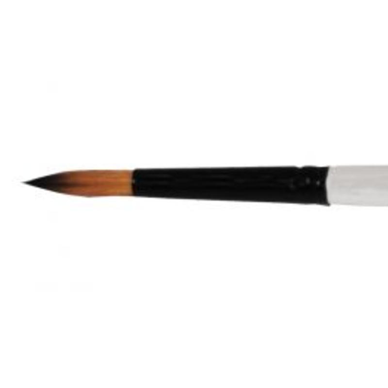 SYNTHETIC ROUND BRUSH N16 LONG HANDLE