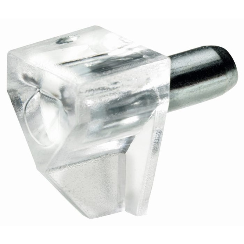 TRANSPARENT PLASTIC SAFETY SHELF BRACKETS D